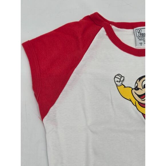 VTG Gaziani Mighty Mouse Women's Baby Tee Size: Small - Picture 2 of 15